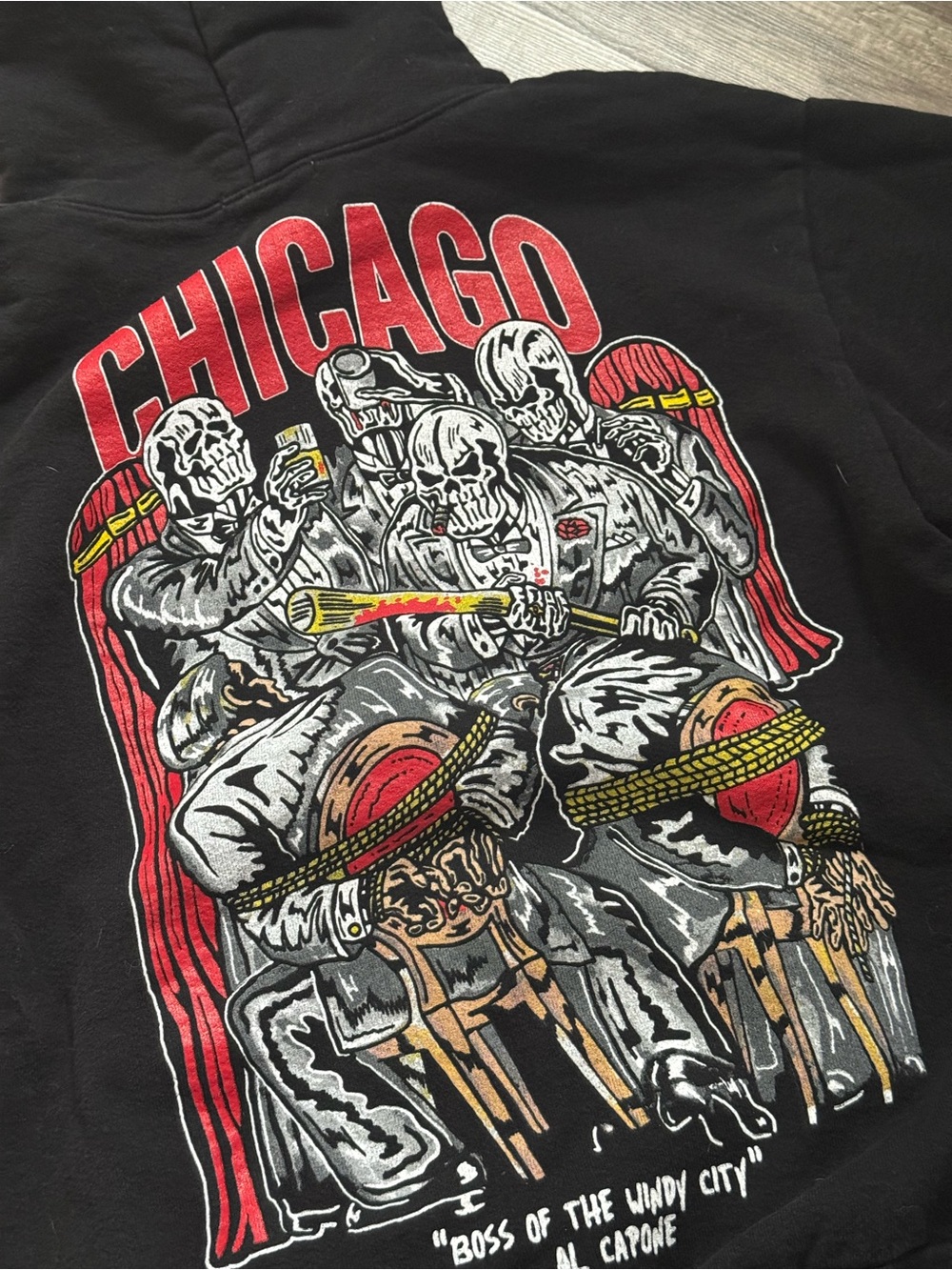 Warren Lotas "Boss of the Windy City"
Al Capone hoodie